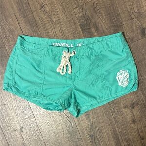 O'Neill Women's Aqua Athletic Shorts - Size 9